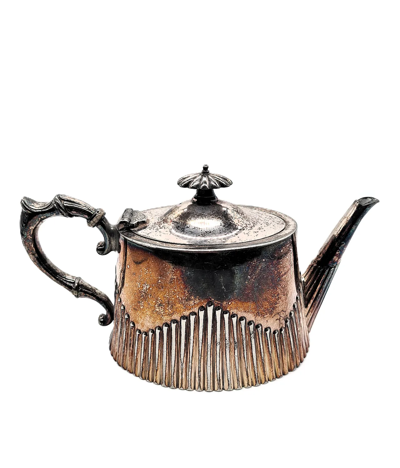 Teiera inglese in sheffield Art Deco, '900 4