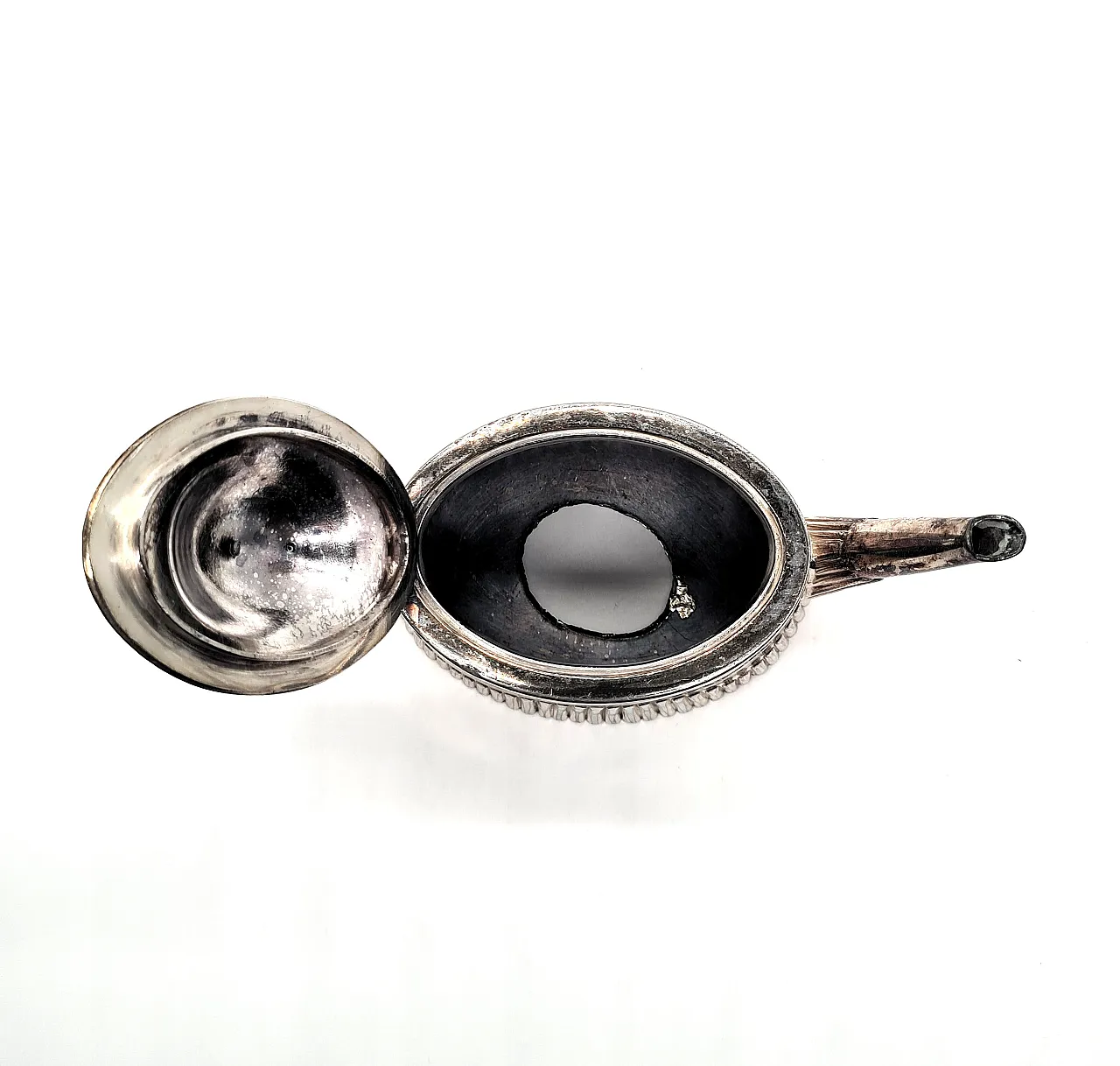 Teiera inglese in sheffield Art Deco, '900 6