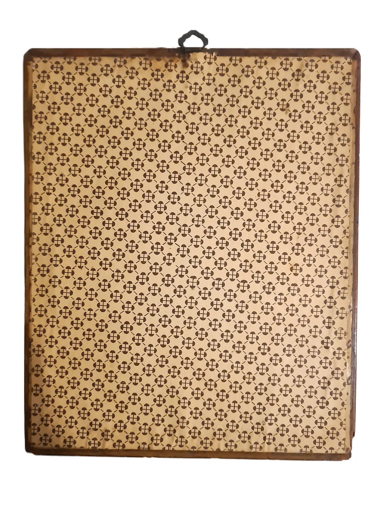 Miniatura olio su tela,dama con fiori, barocco, fine '700 4