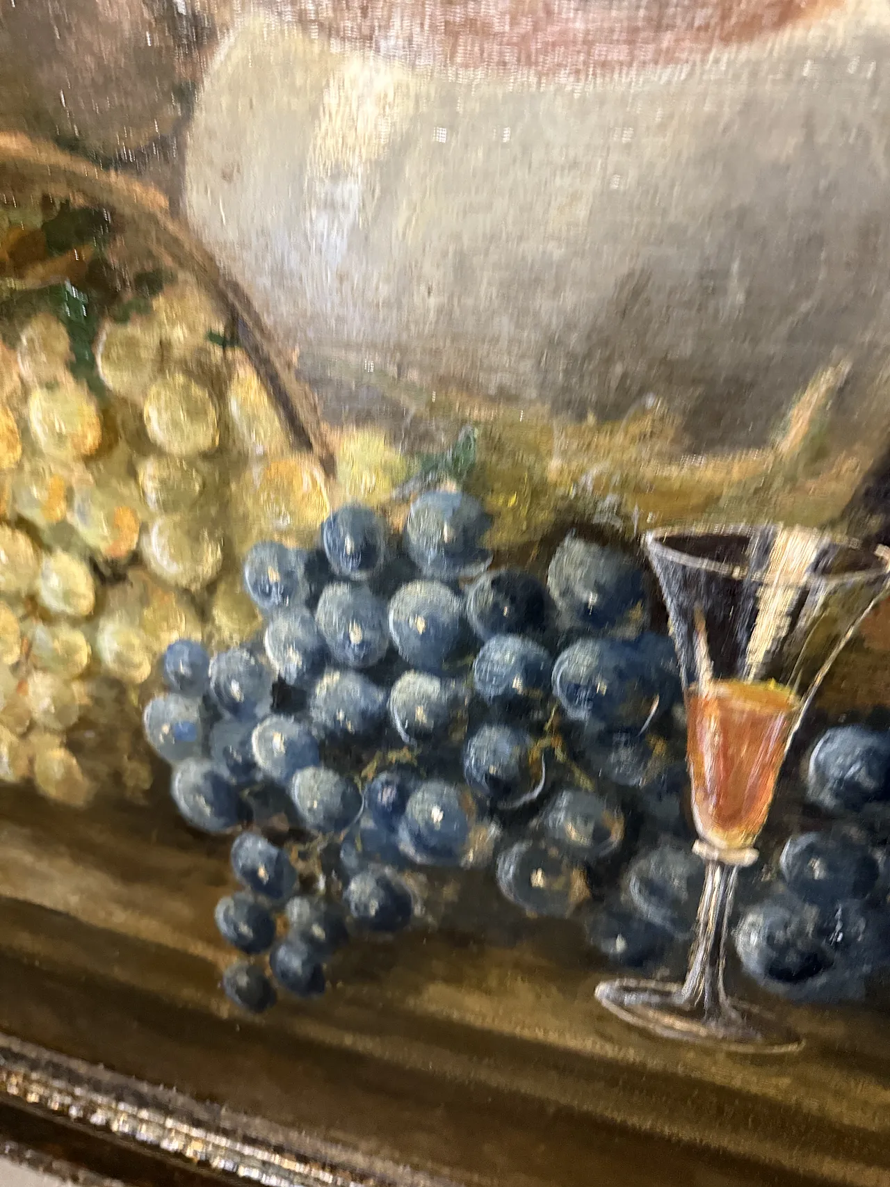 Dipinto olio su cartone di scuola francese 1930 6