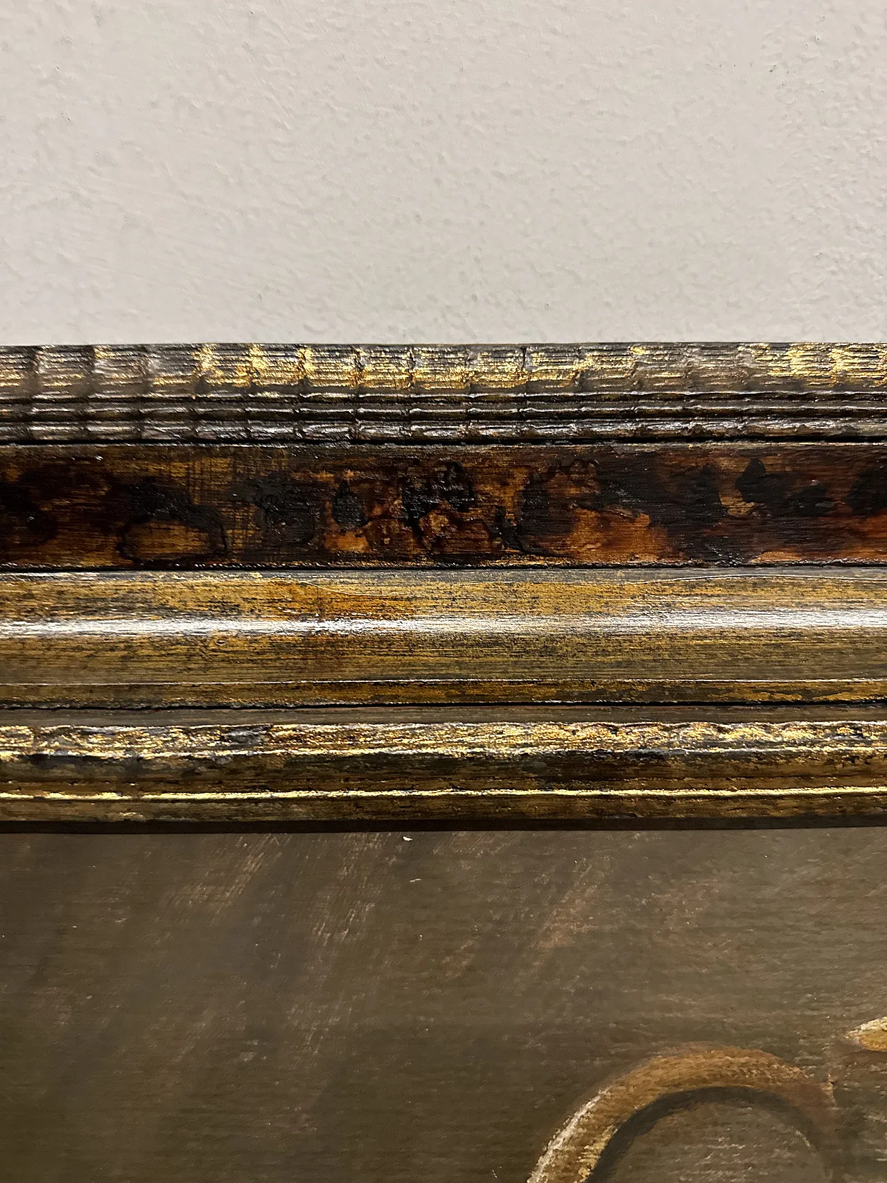 Dipinto olio su cartone di scuola francese 1930 8