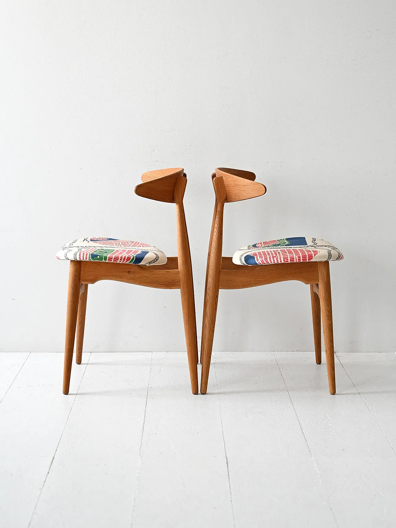 Coppia di sedie CH33 Hans Wegner 4