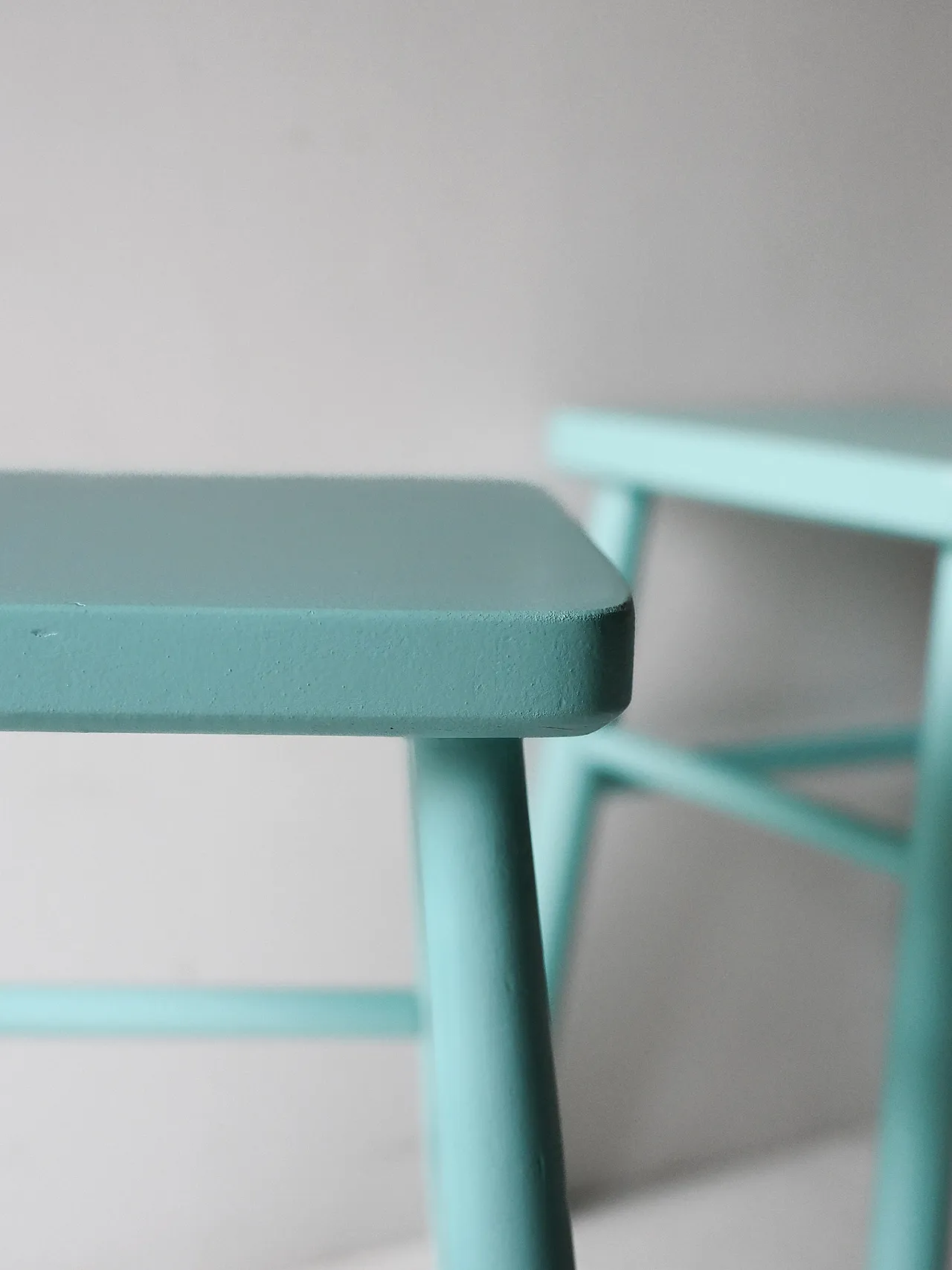 Set of 2 Scandinavian Stools 1960s 5