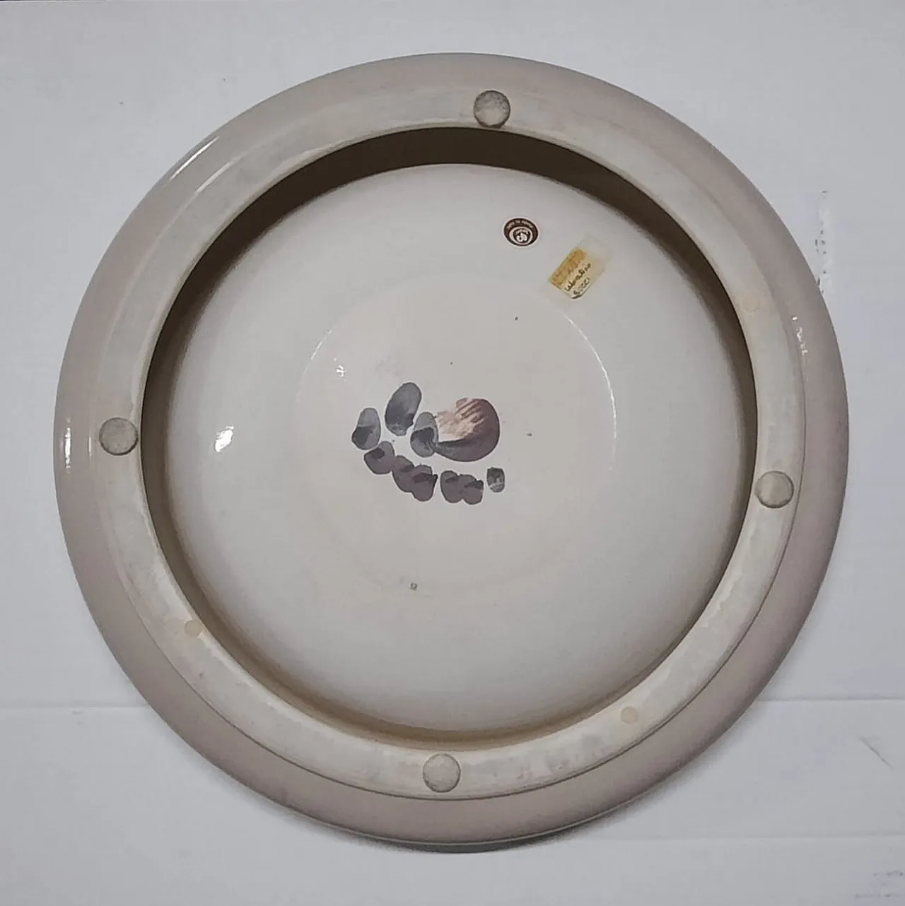 Central Centerpiece/Fruit in Ceramic by. Franco Bucci, 70s 2