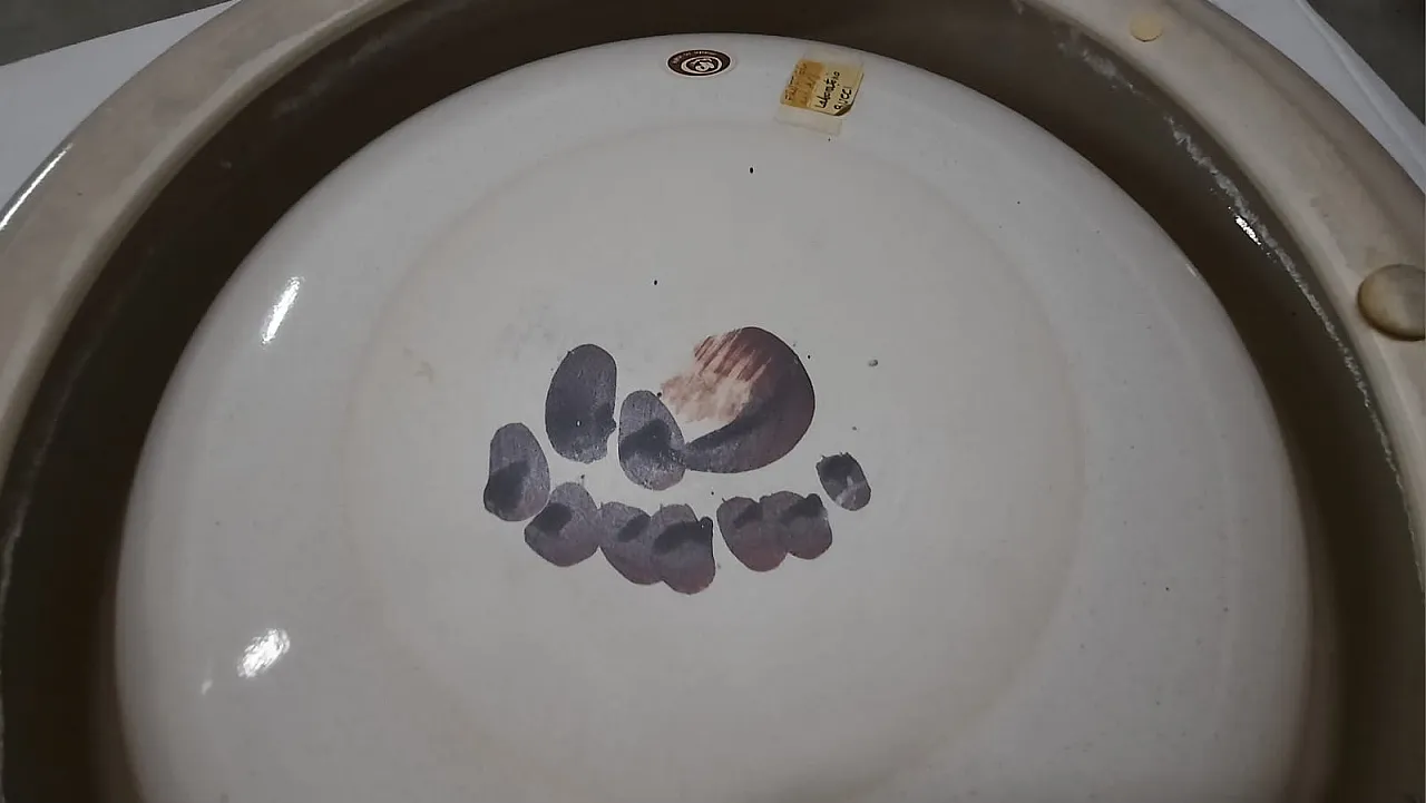 Central Centerpiece/Fruit in Ceramic by. Franco Bucci, 70s 3