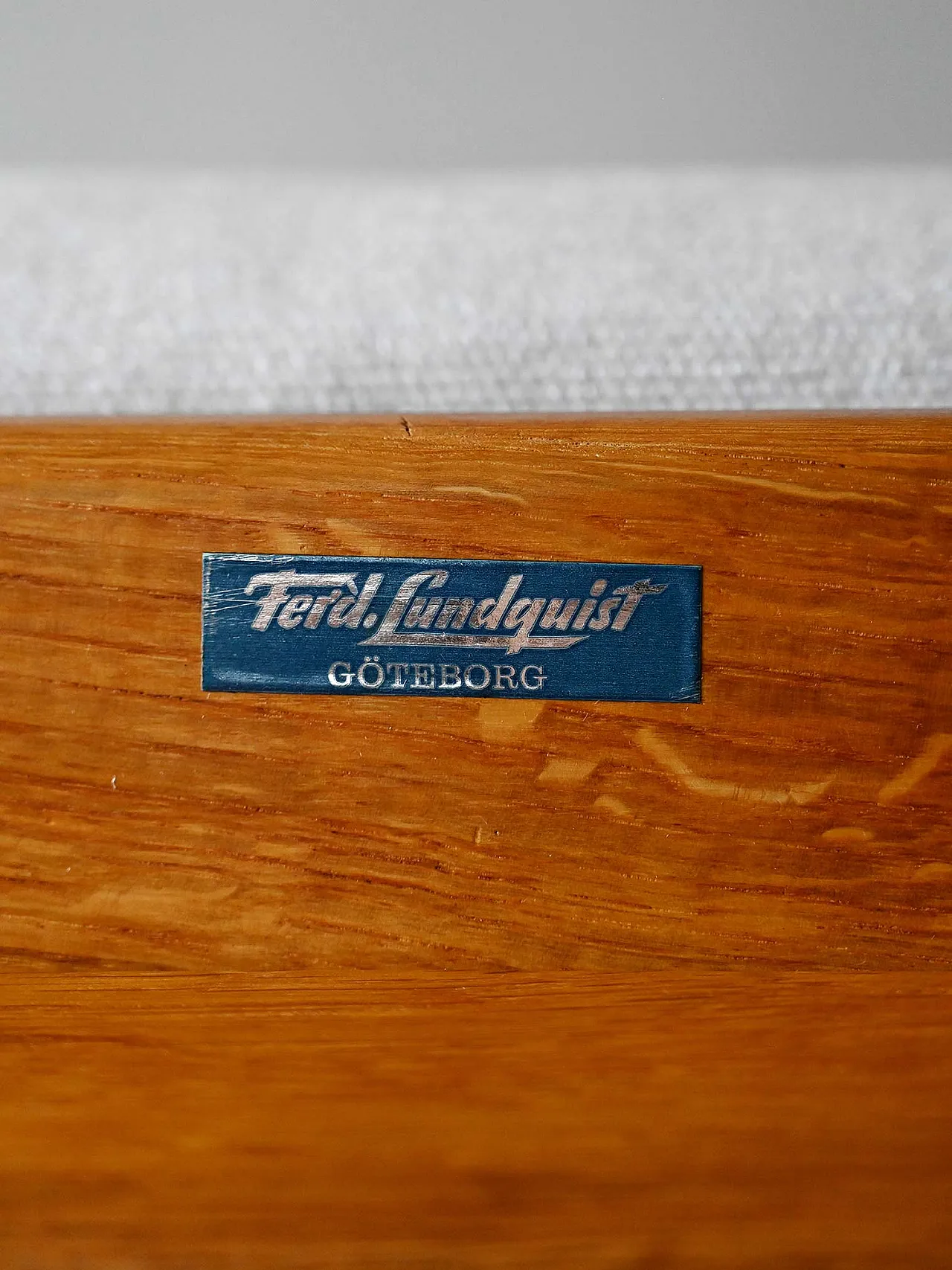 Coppia di poltrone scandinave di Ferd. Lundquist Göteborg 8