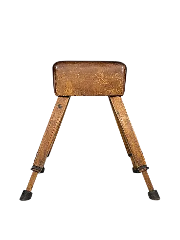 Cavallo senza maniglie per volteggio, anni '60