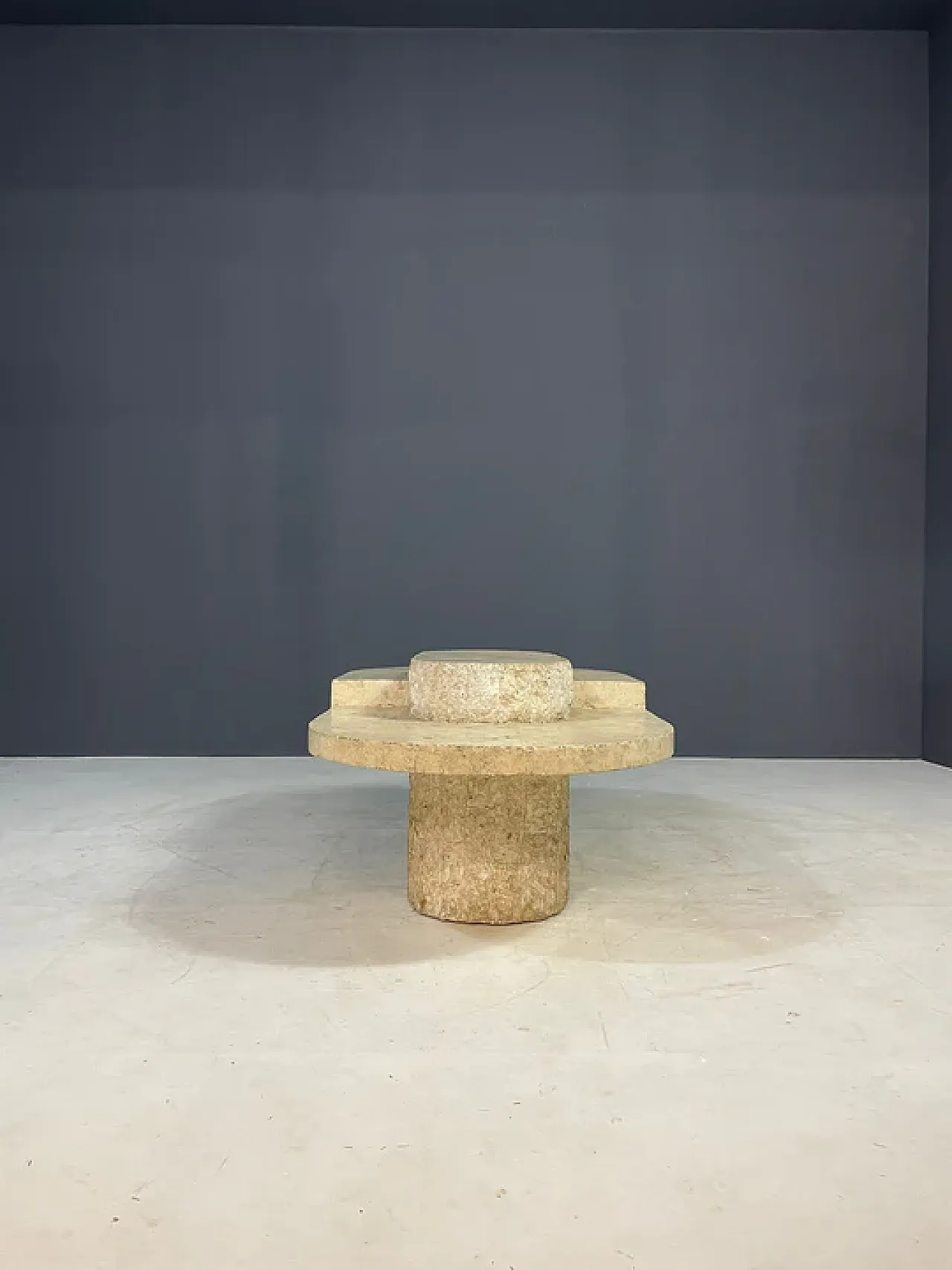 Tavolino Mactan/Fossil Stone, Magnussen Ponte, anni '80 2