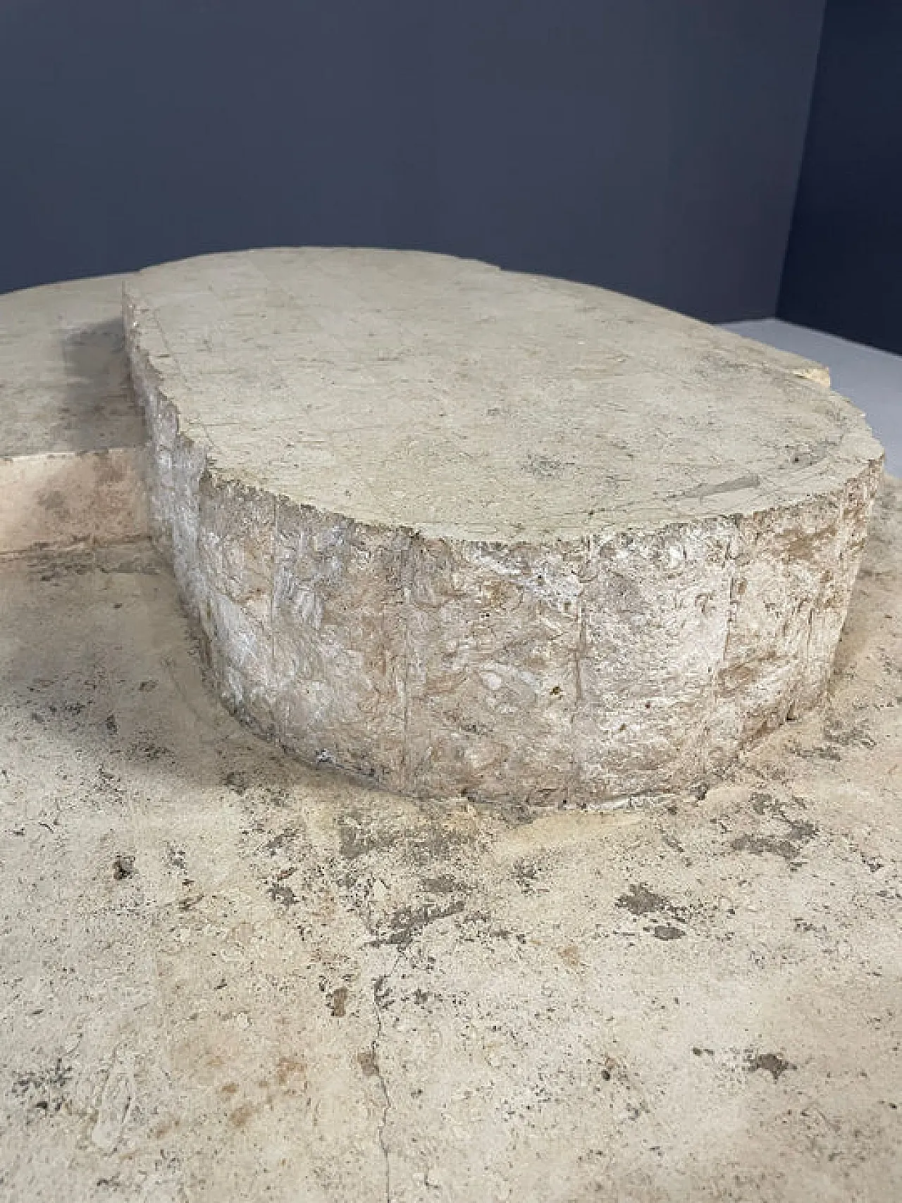 Tavolino Mactan/Fossil Stone, Magnussen Ponte, anni '80 3