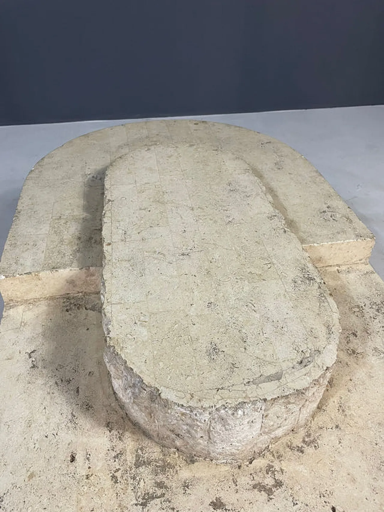 Tavolino Mactan/Fossil Stone, Magnussen Ponte, anni '80 7