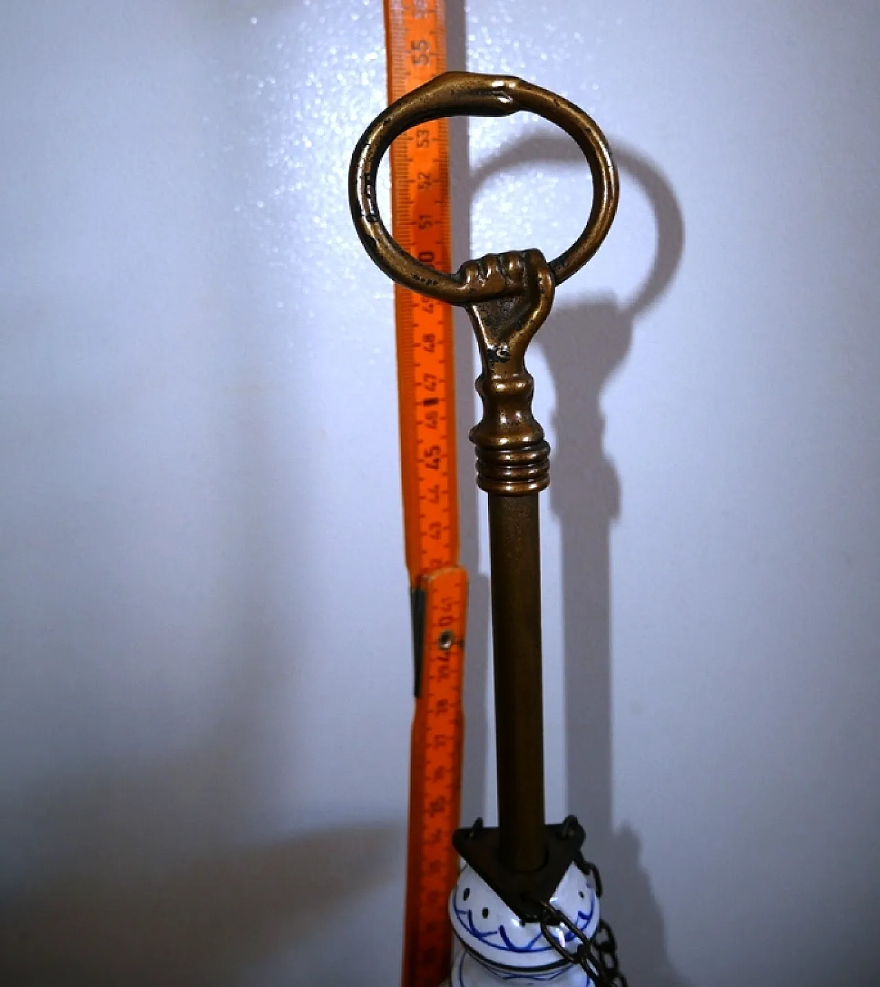 Woil lamp by Cacf Faenza ceramic, 50s 8