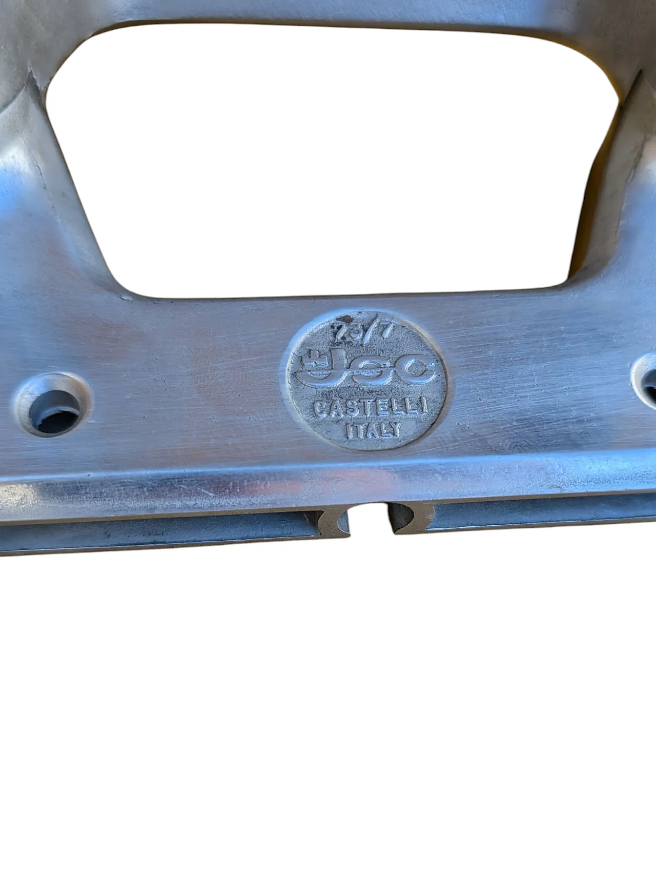 4 sedie impilabili Anonima Castelli, anni '70 8