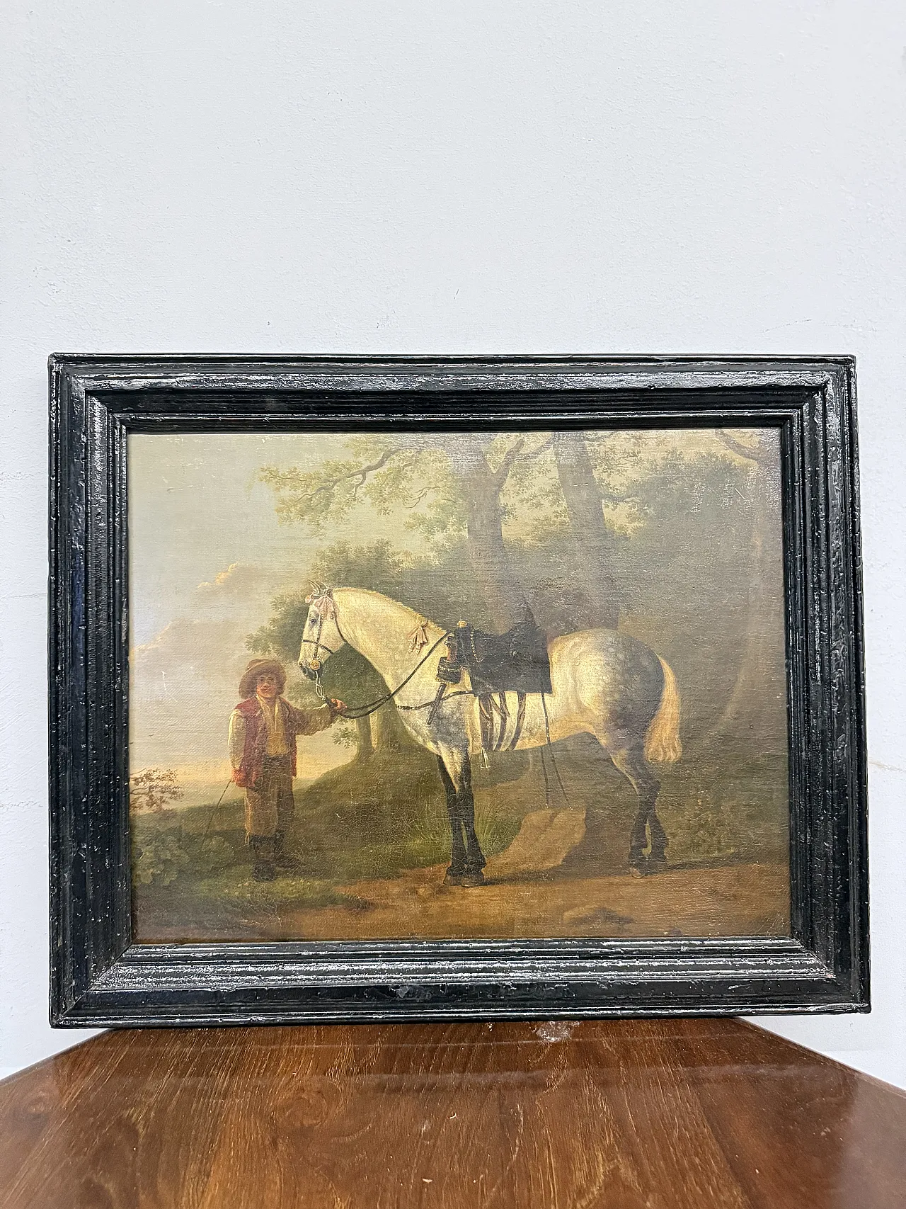 Dipinto fiammingo olio su tela, '700 1