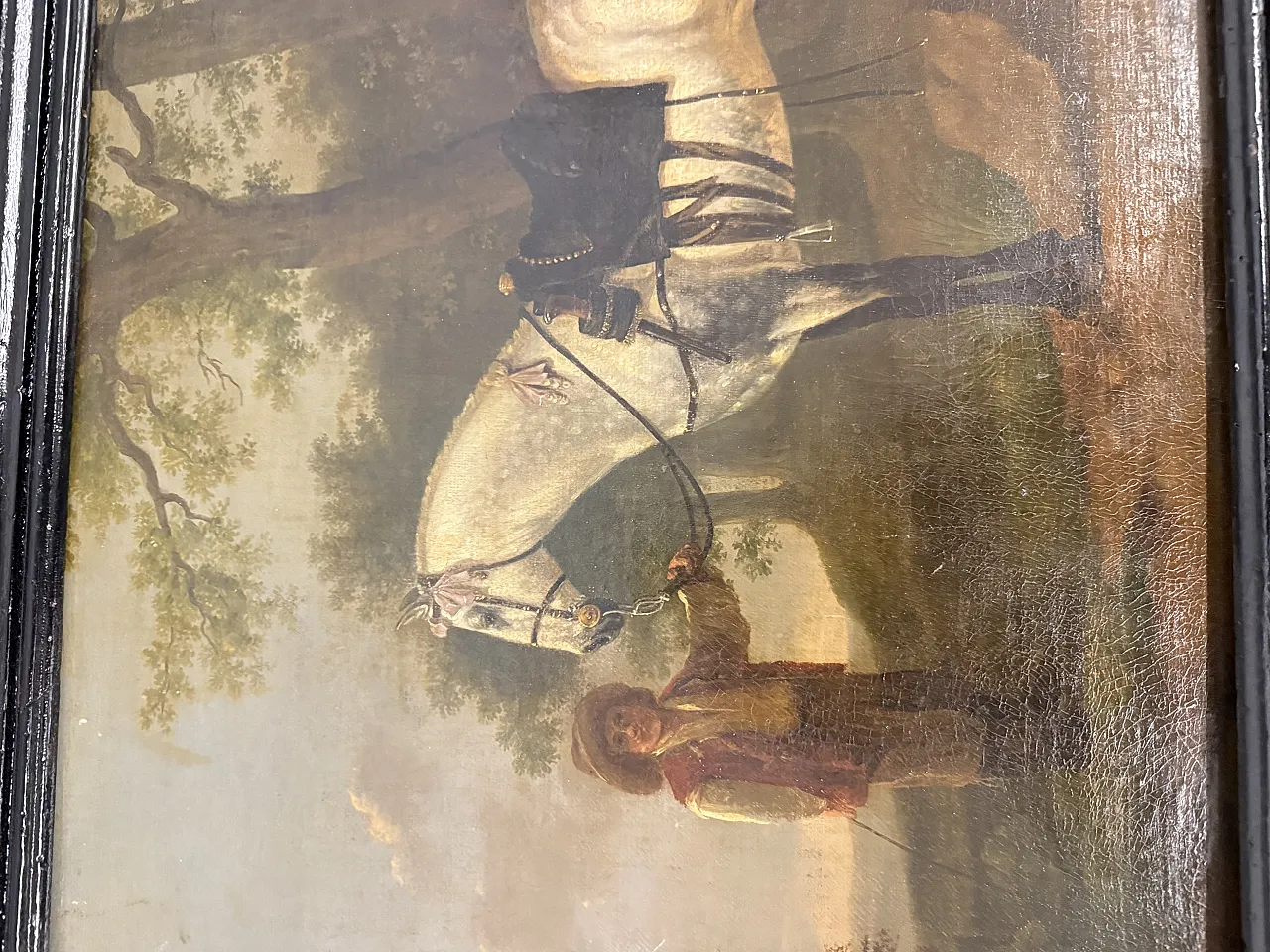 Dipinto fiammingo olio su tela, '700 2