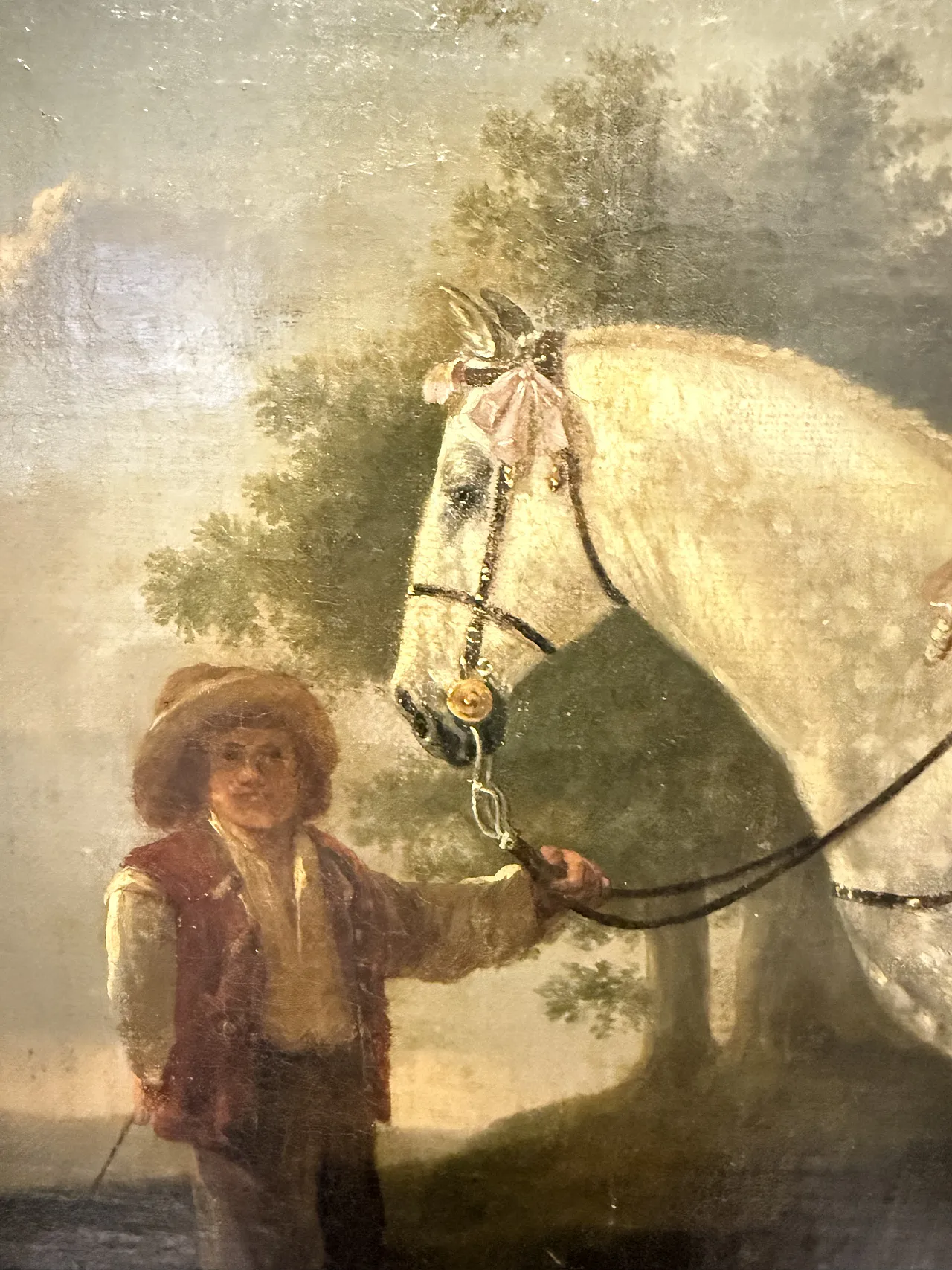 Dipinto fiammingo olio su tela, '700 5