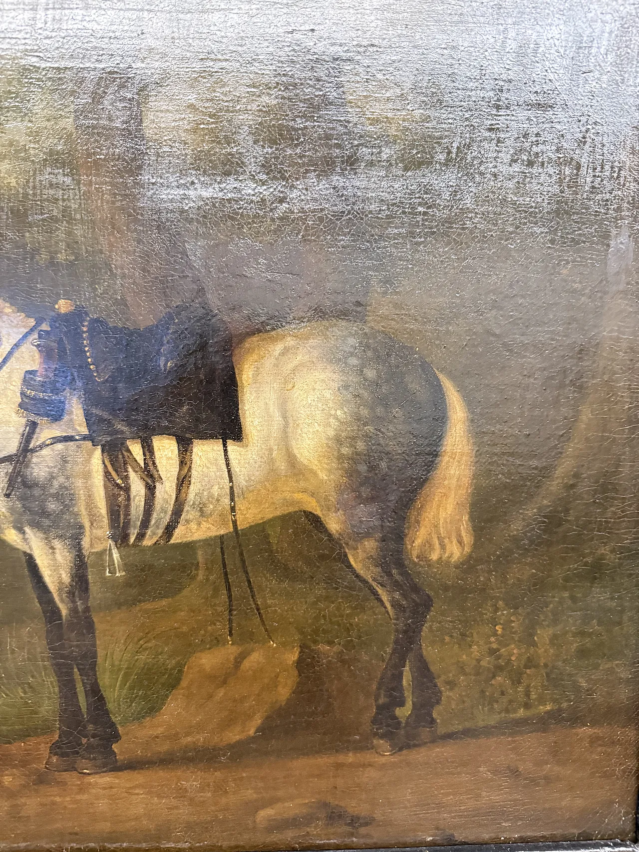 Dipinto fiammingo olio su tela, '700 8