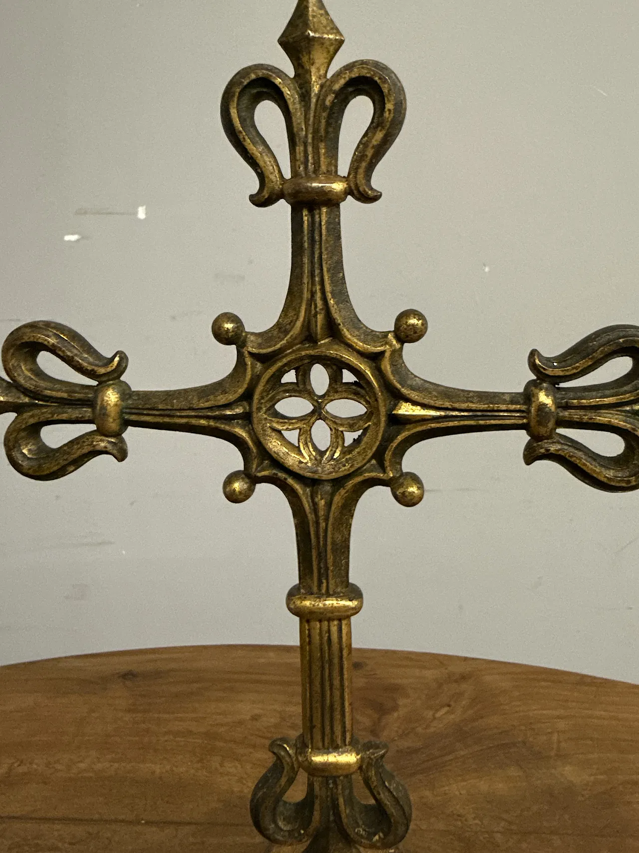 Croce neogotica in Bronzo, '800 4