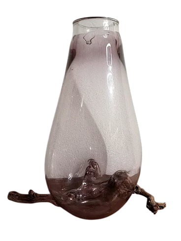 High Amethyst Sediment Vase IVV 952, 2000s