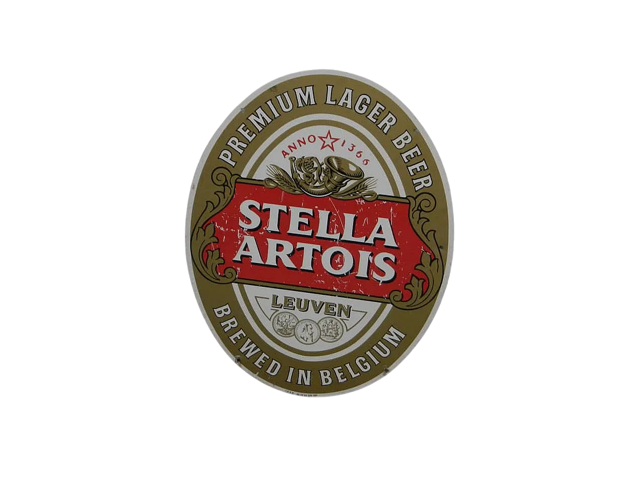 Targa Bifacciale francese Stella Artois, 1970 10