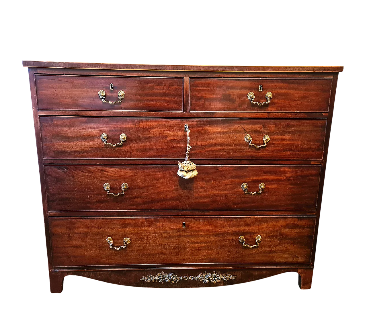 Cassettiera in mogano, stile Georgiano, '800 10