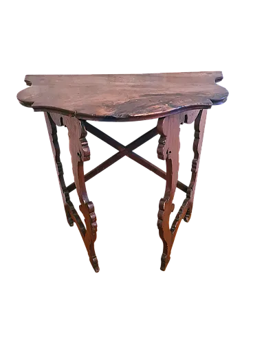 Wall console, crescent floor, early 18th century