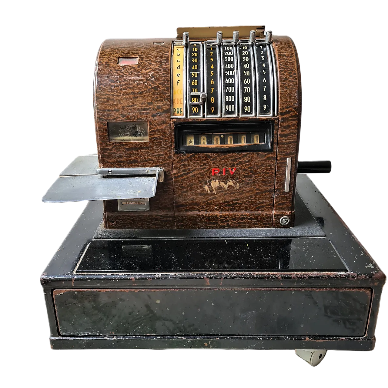 RIV cash register, Turin 40s 13