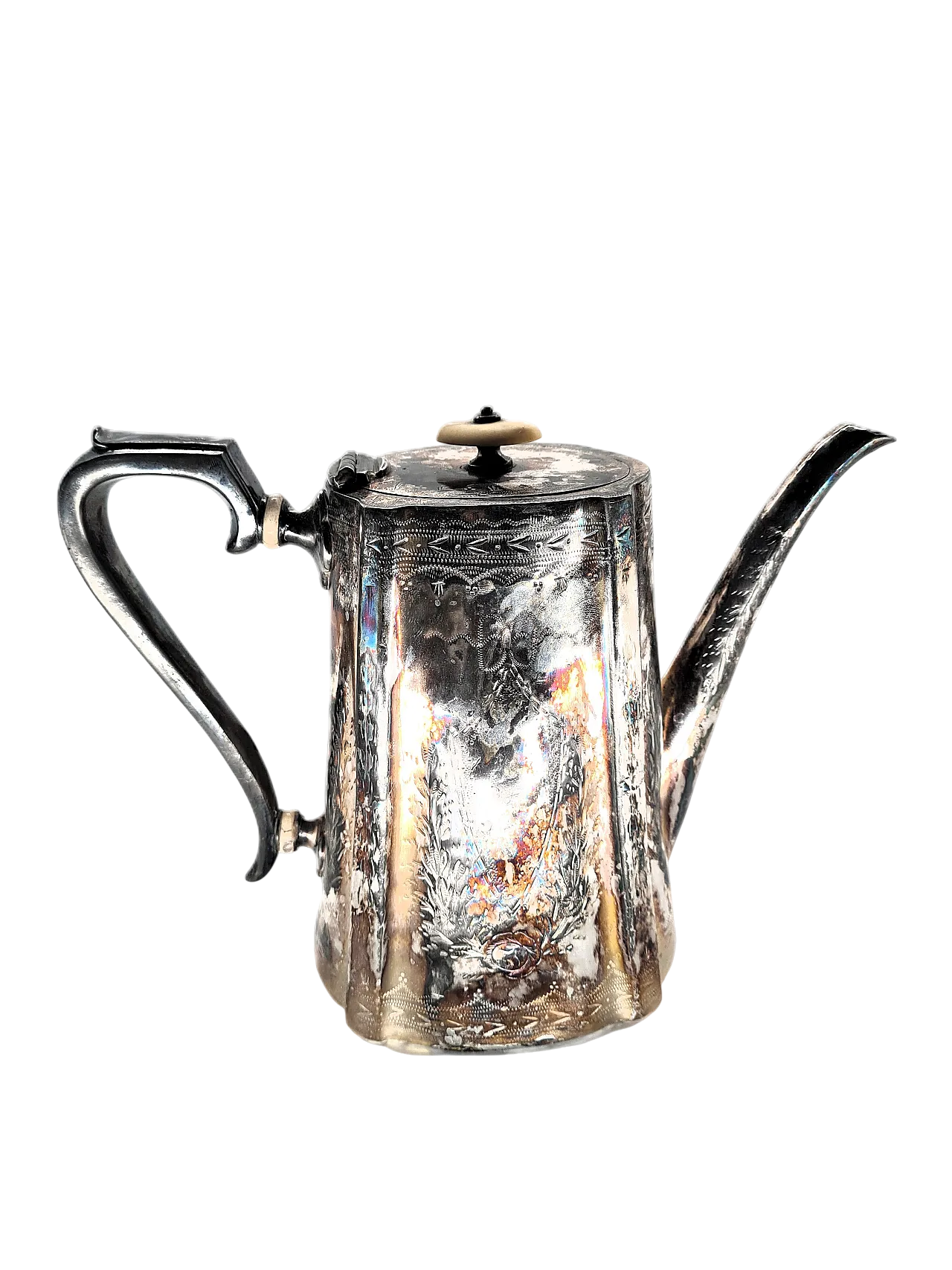 Caffettiera inglese in sheffiled, '800 10