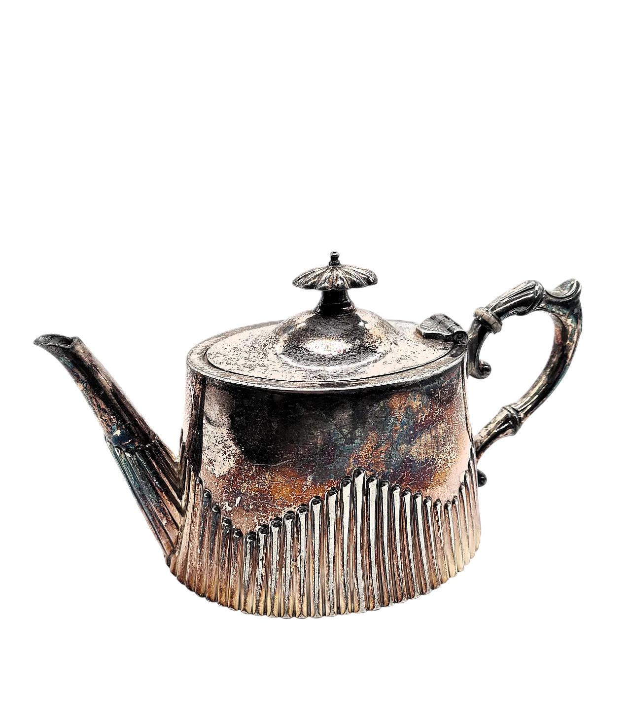 Teiera inglese in sheffield Art Deco, '900 8