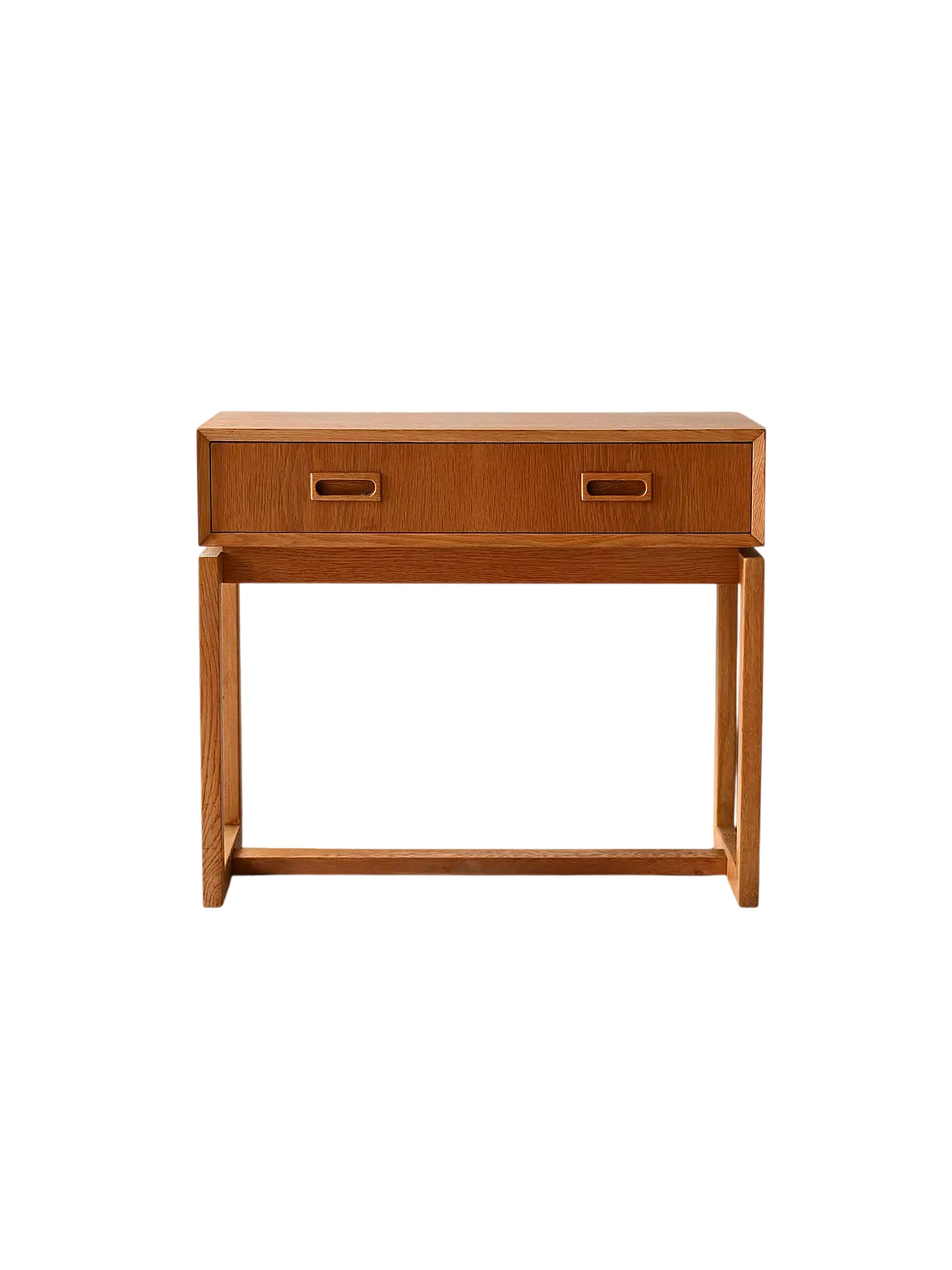 Entrance cabinet of the 60s in oak 9