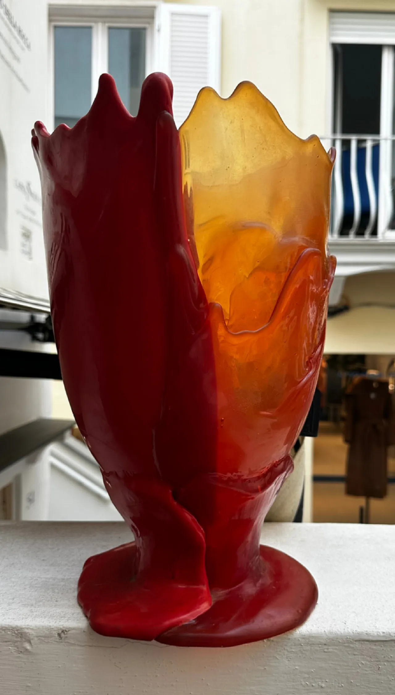 Vaso Rosso Gaetano Pesce, anni 2000 1