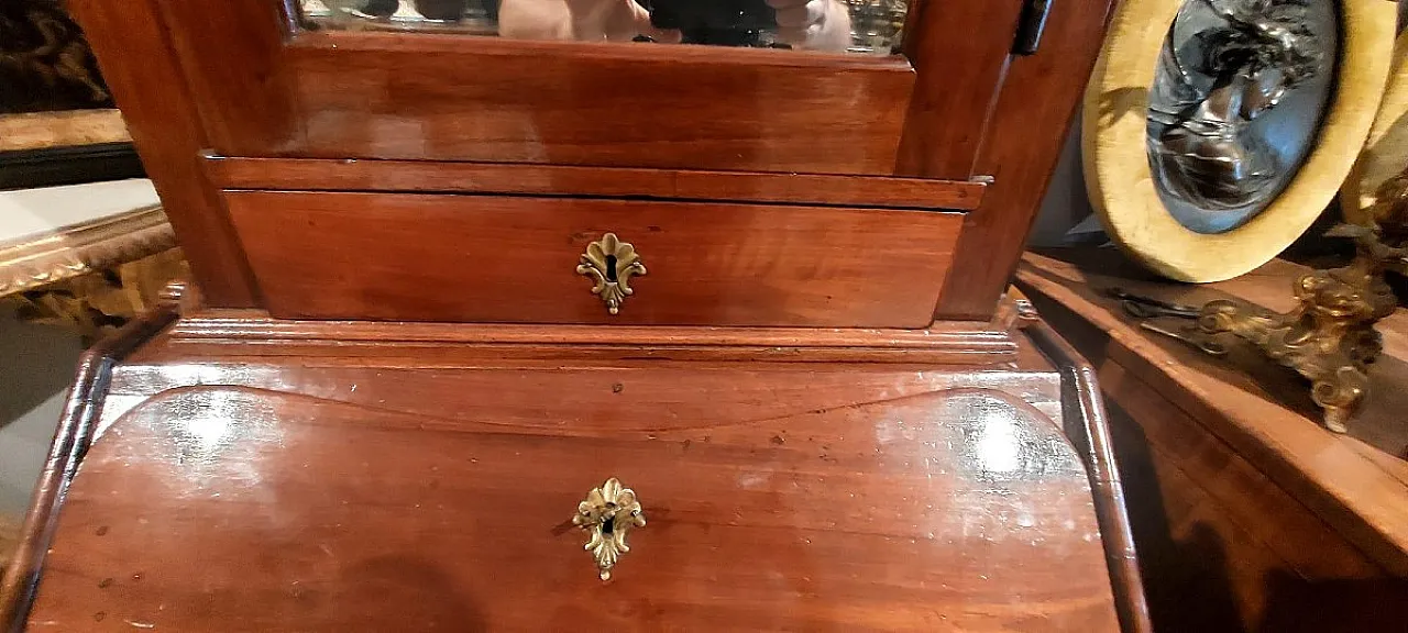 Walnut wood trumeau, 18th century 11