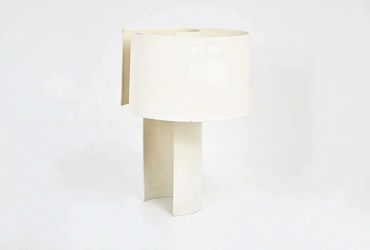 Lampada da tavolo Spiral di Ingrid Hsalmarson, anni '70 4