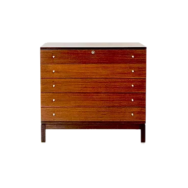 Rosewood chest of drawers by Ennio Fazzoli for MIM Roma, 1960s