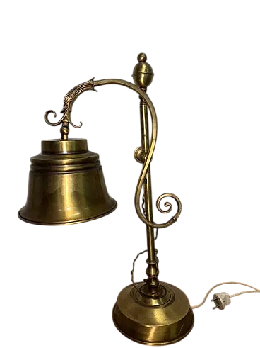 Lampada in ottone, anni 30