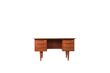 Mid-Century Danish teak executive Desk, 1960s