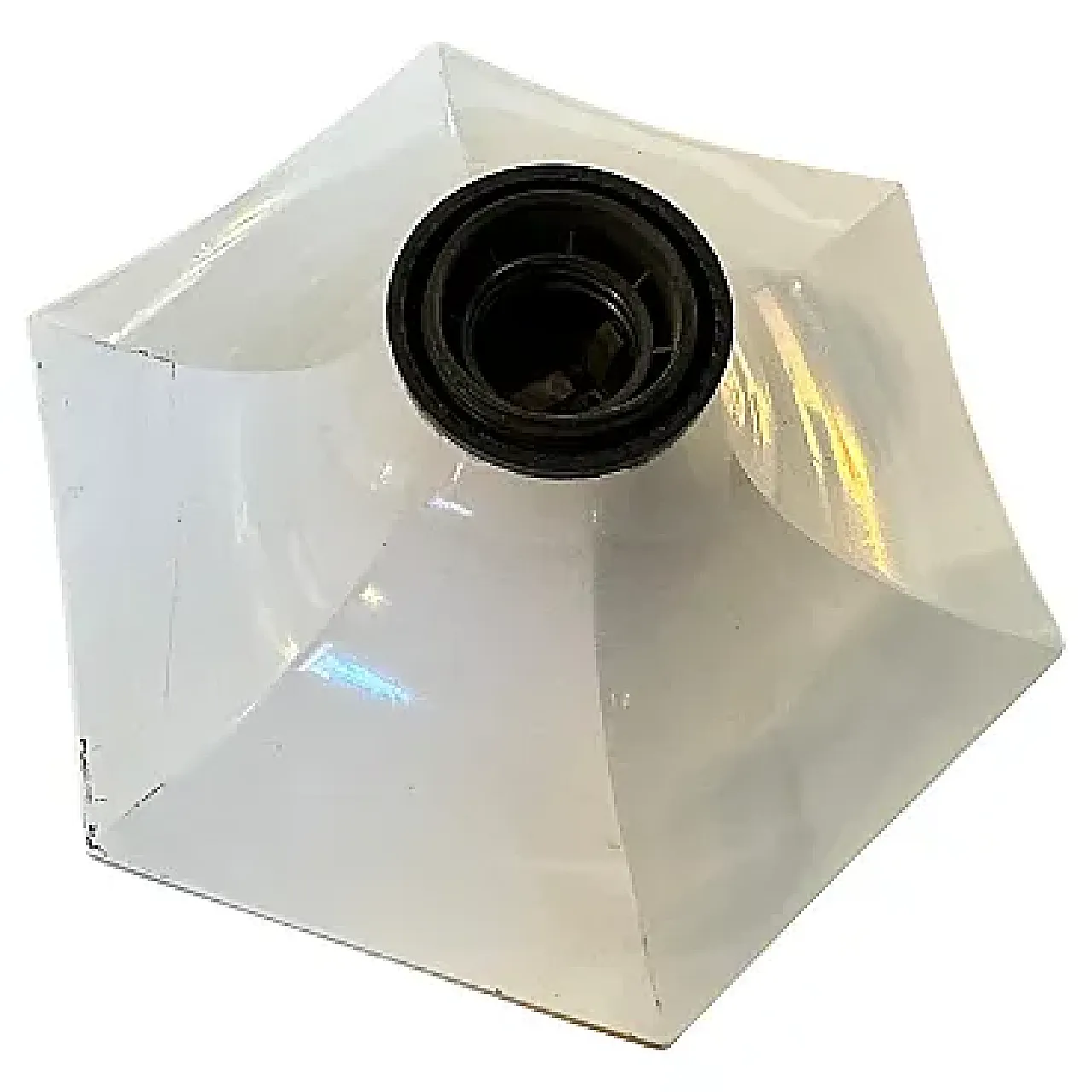 Coppia di applique in metallo verniciato Cloe 508 di Fosnova, anni '70 21