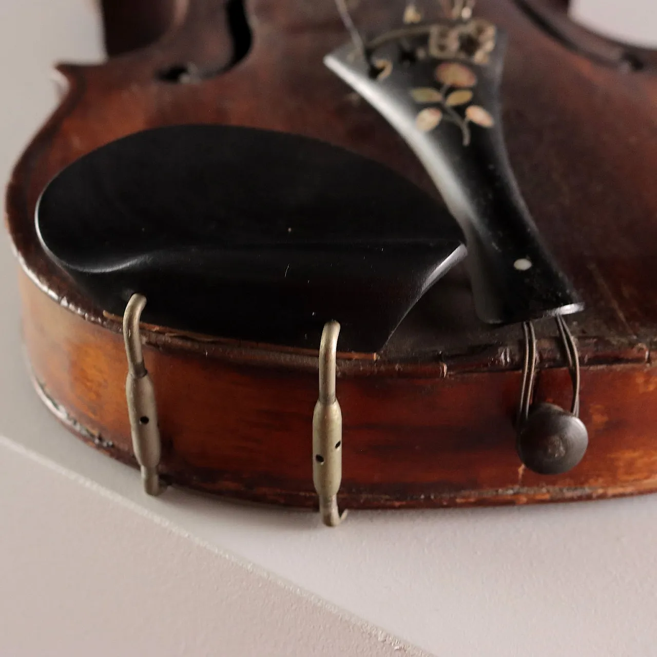 Violino con custodia in legno, fine '800 5