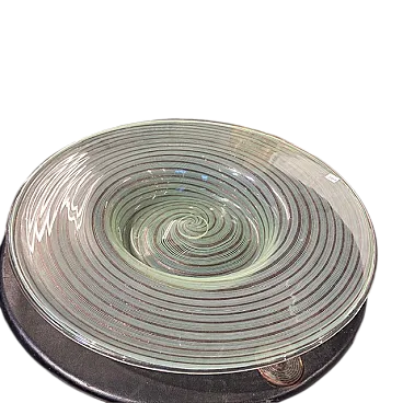 Centrotavola piatto Murano, 1987