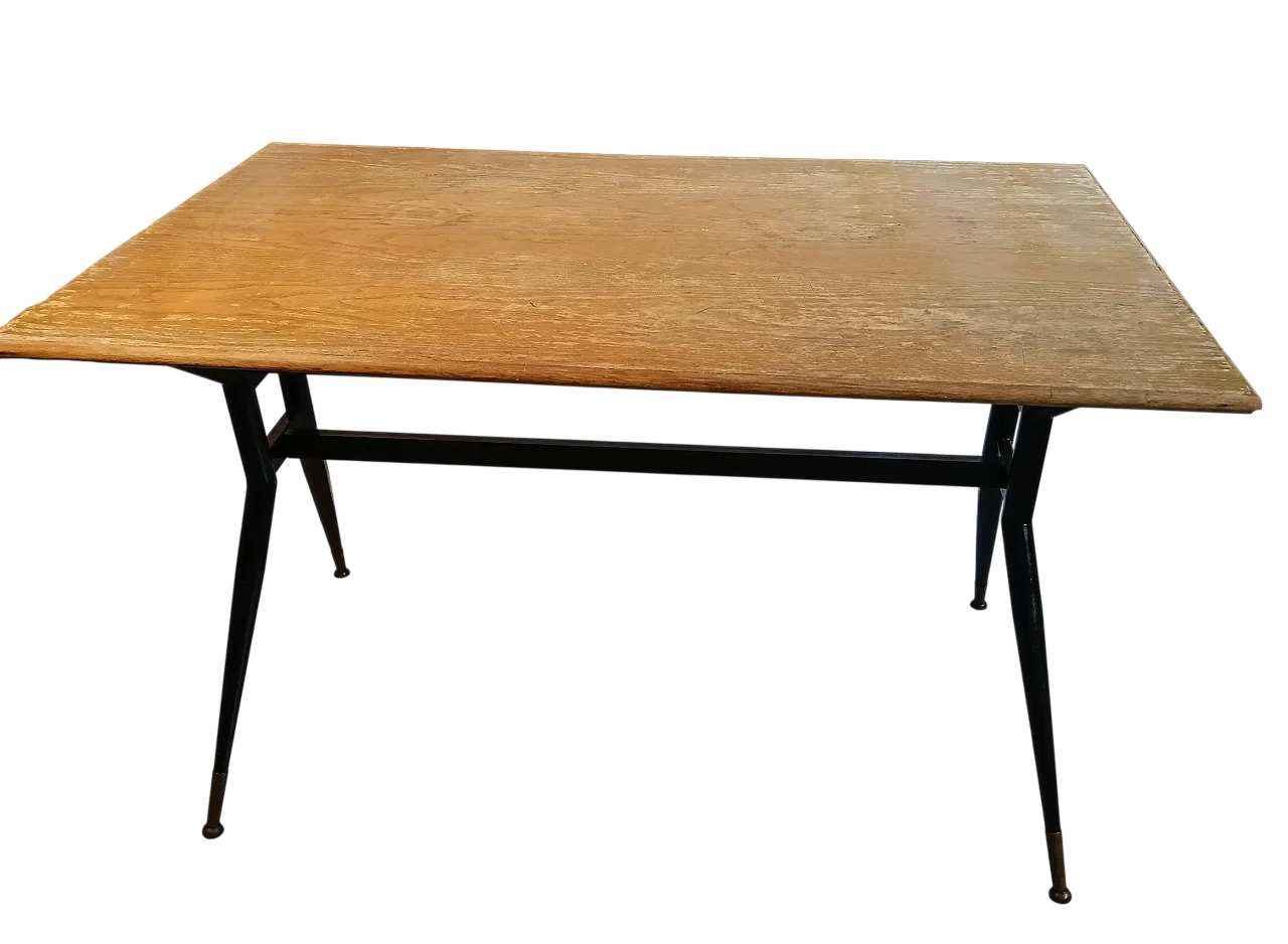 Table with bras feet, 50s 18