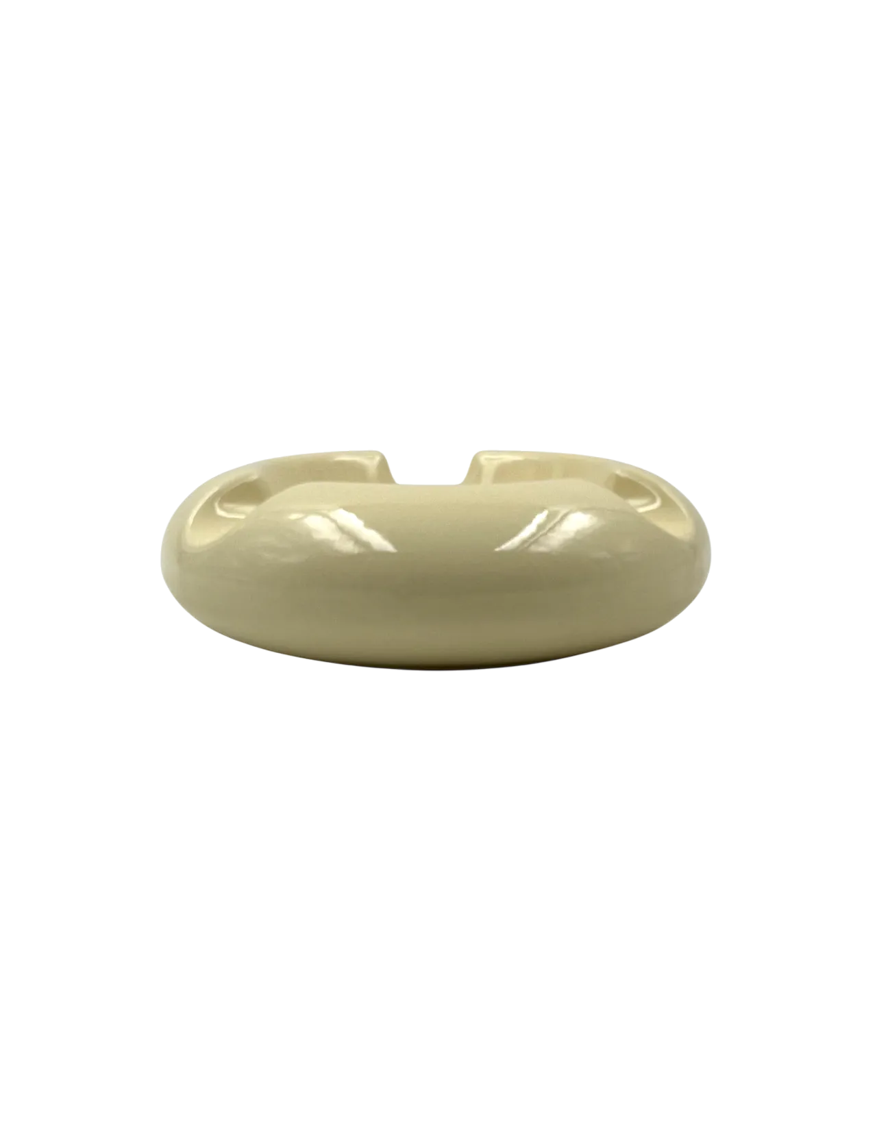 Space age cream ceramic Sicart, 1970 15