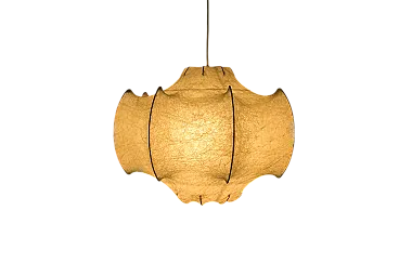 Lampada Viscontea di fratelli Castiglioni per Flos, anni '60