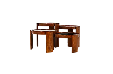 Model 780 Nesting Tables by Gianfranco Frattini for Cassina, 1960s