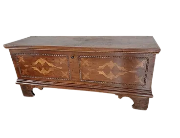 Wooden case Italy, 20th century