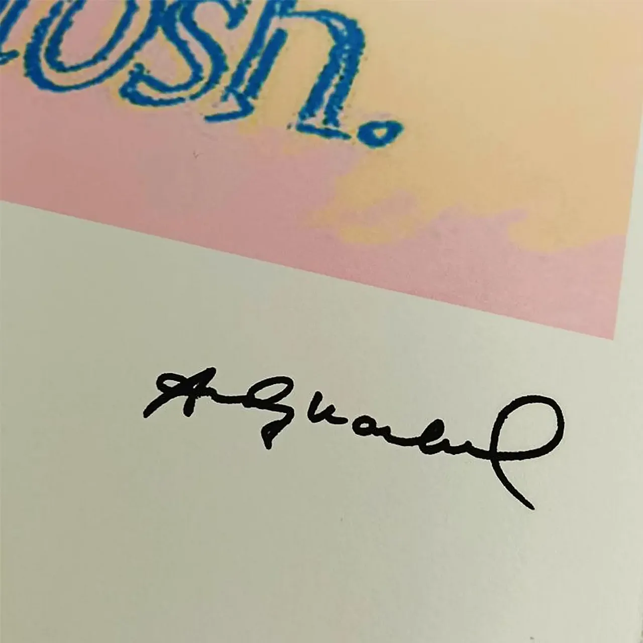 Macintosh di Andy Warhol, litografia in edizione limitata, anni '80 3