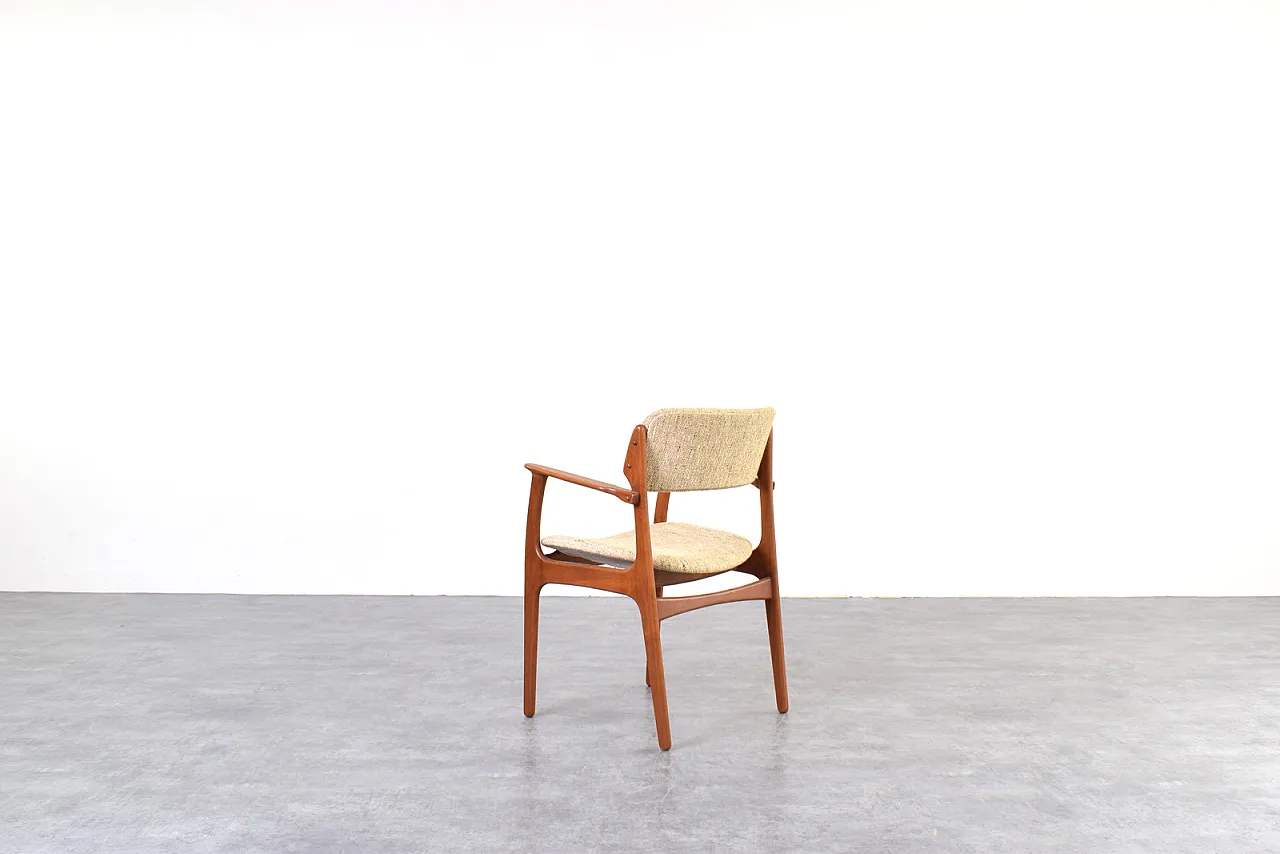 Teak Dining Chair by E. Buch for O.D. Møbler, 1960s 6