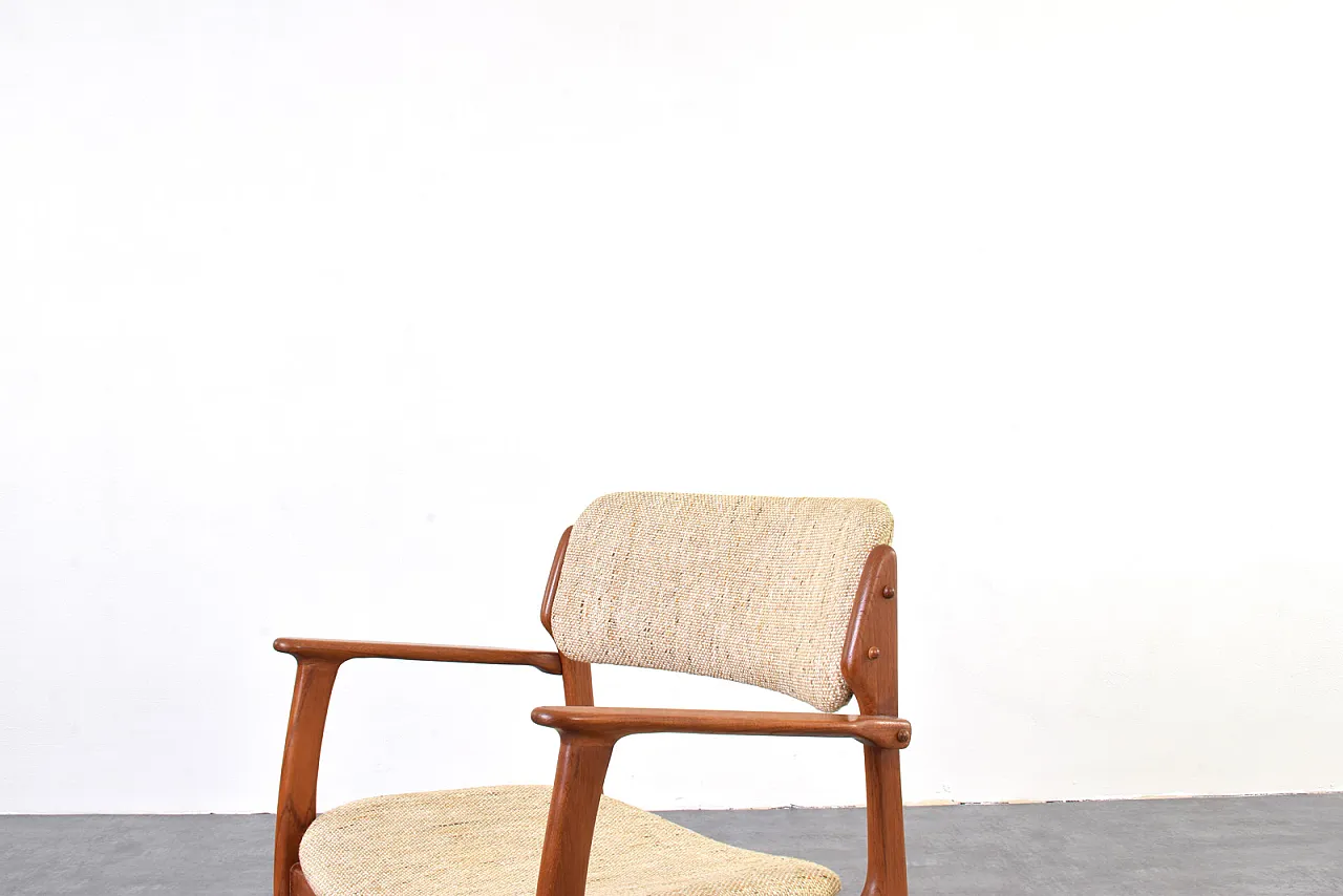 Teak Dining Chair by E. Buch for O.D. Møbler, 1960s 7