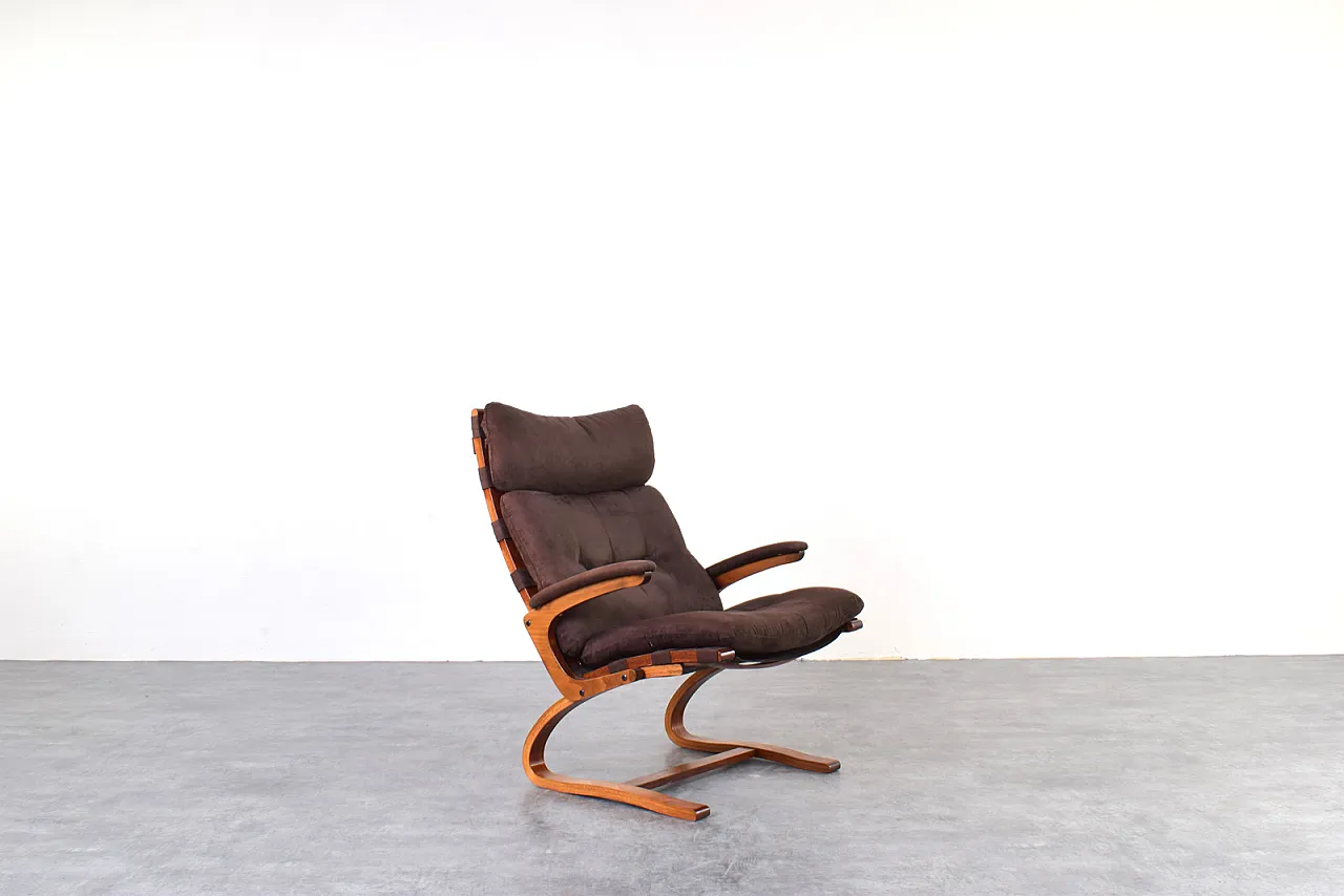 Lounge Chair by Elsa & Nordahl Solheim for Rybo Rykken, 1960 1