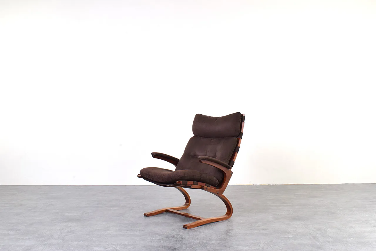 Lounge Chair by Elsa & Nordahl Solheim for Rybo Rykken, 1960 2