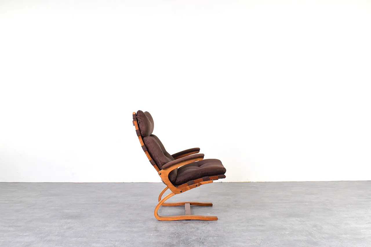 Lounge Chair by Elsa & Nordahl Solheim for Rybo Rykken, 1960 3