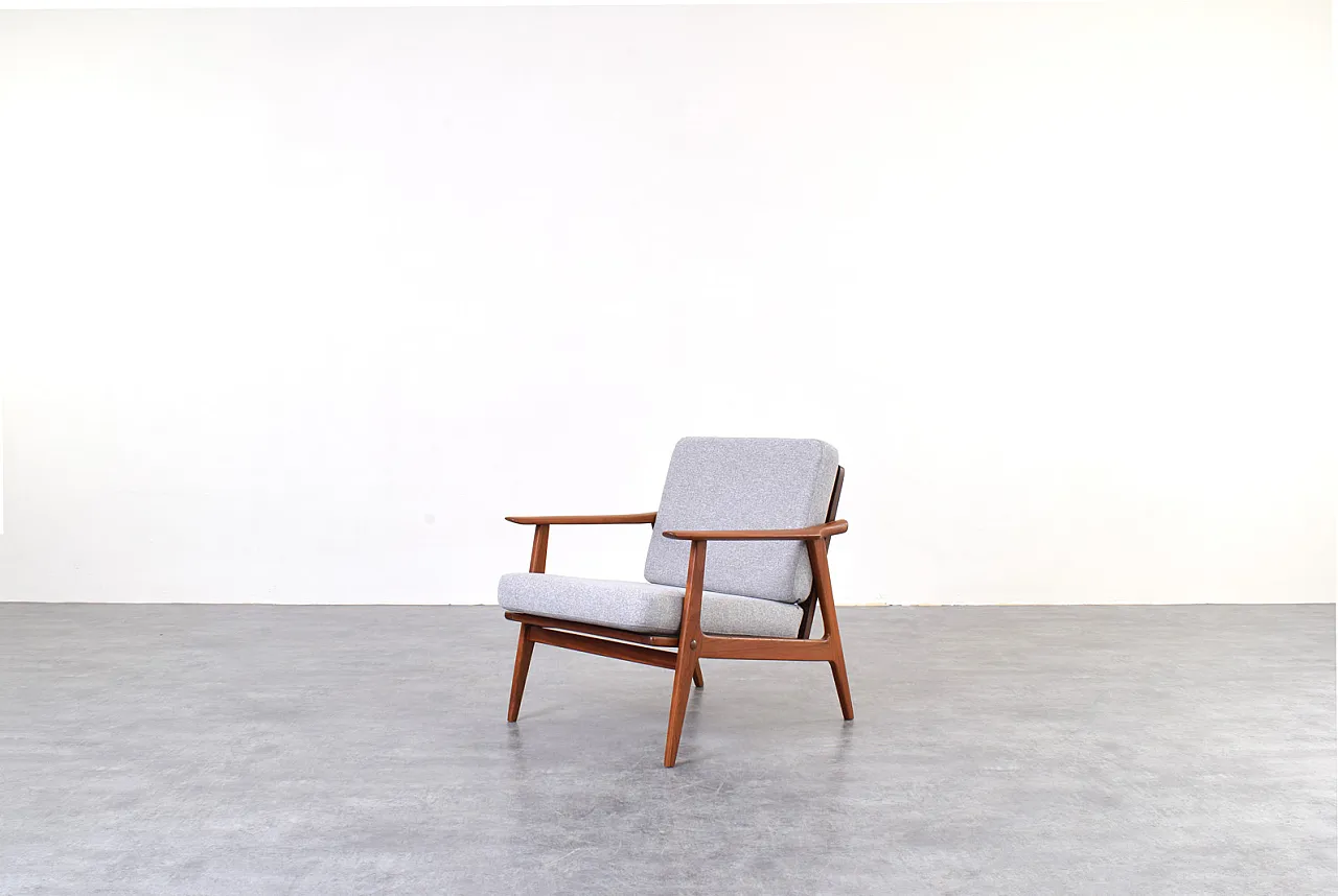 Mid-Century Danish Teak Lounge Chair, 1960s 2